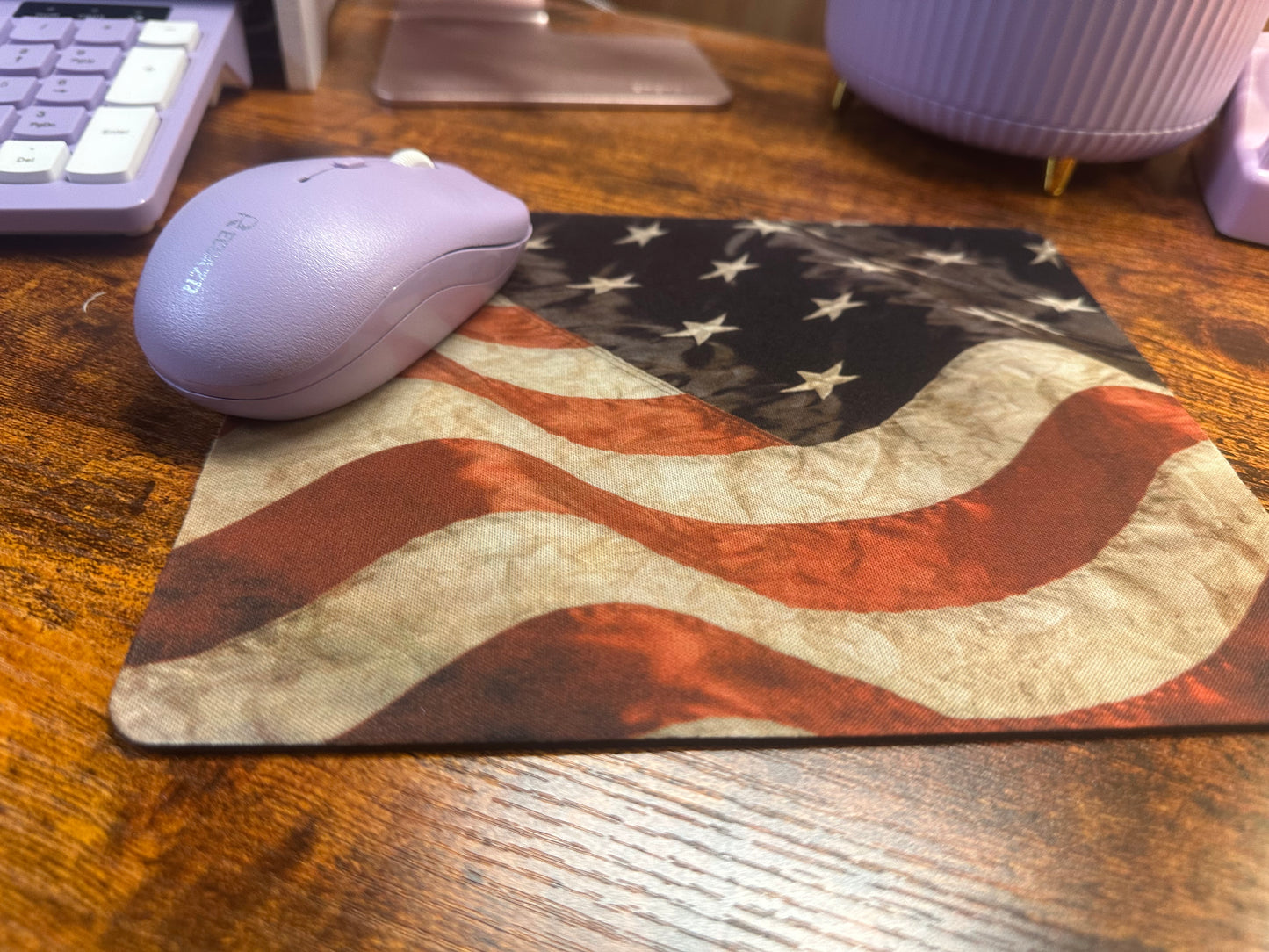 American Flag Mouse Pad