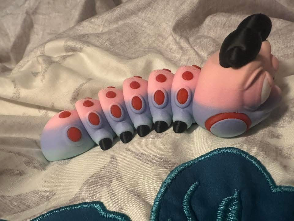 Full multi-colored Caterpillar
