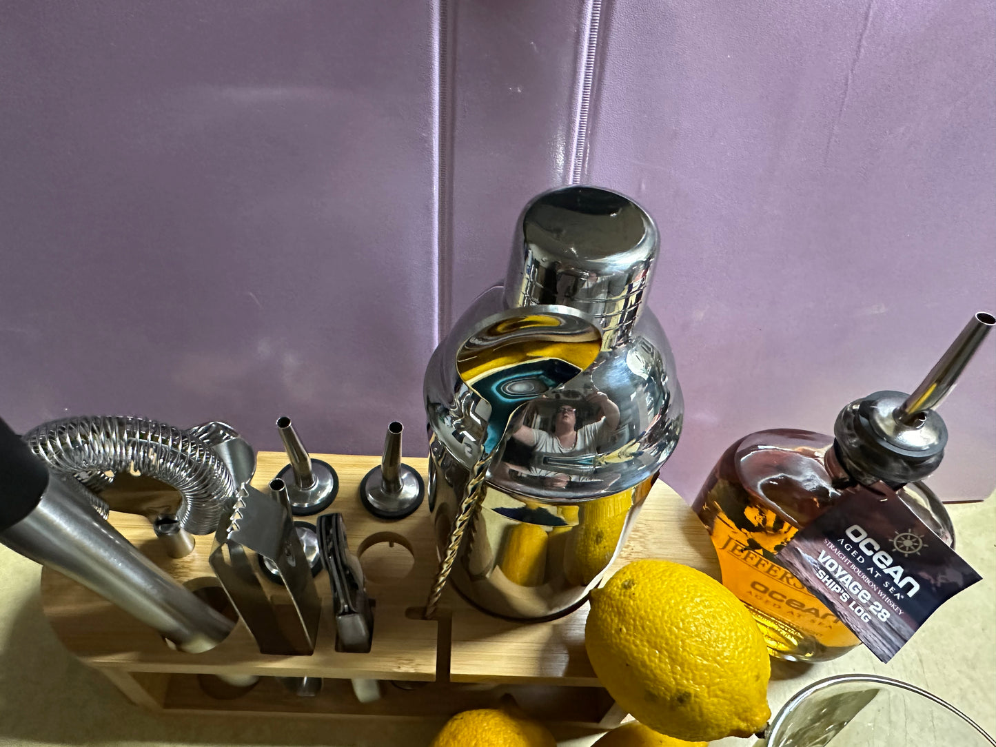 Cocktail Shaker Set Silver