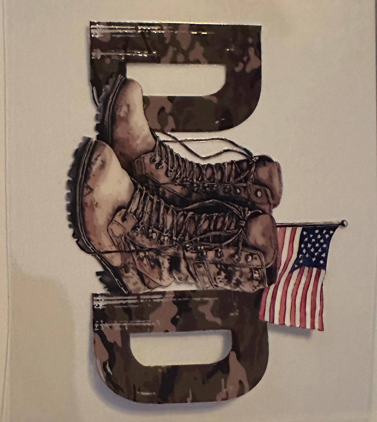 Camo Dad Decal