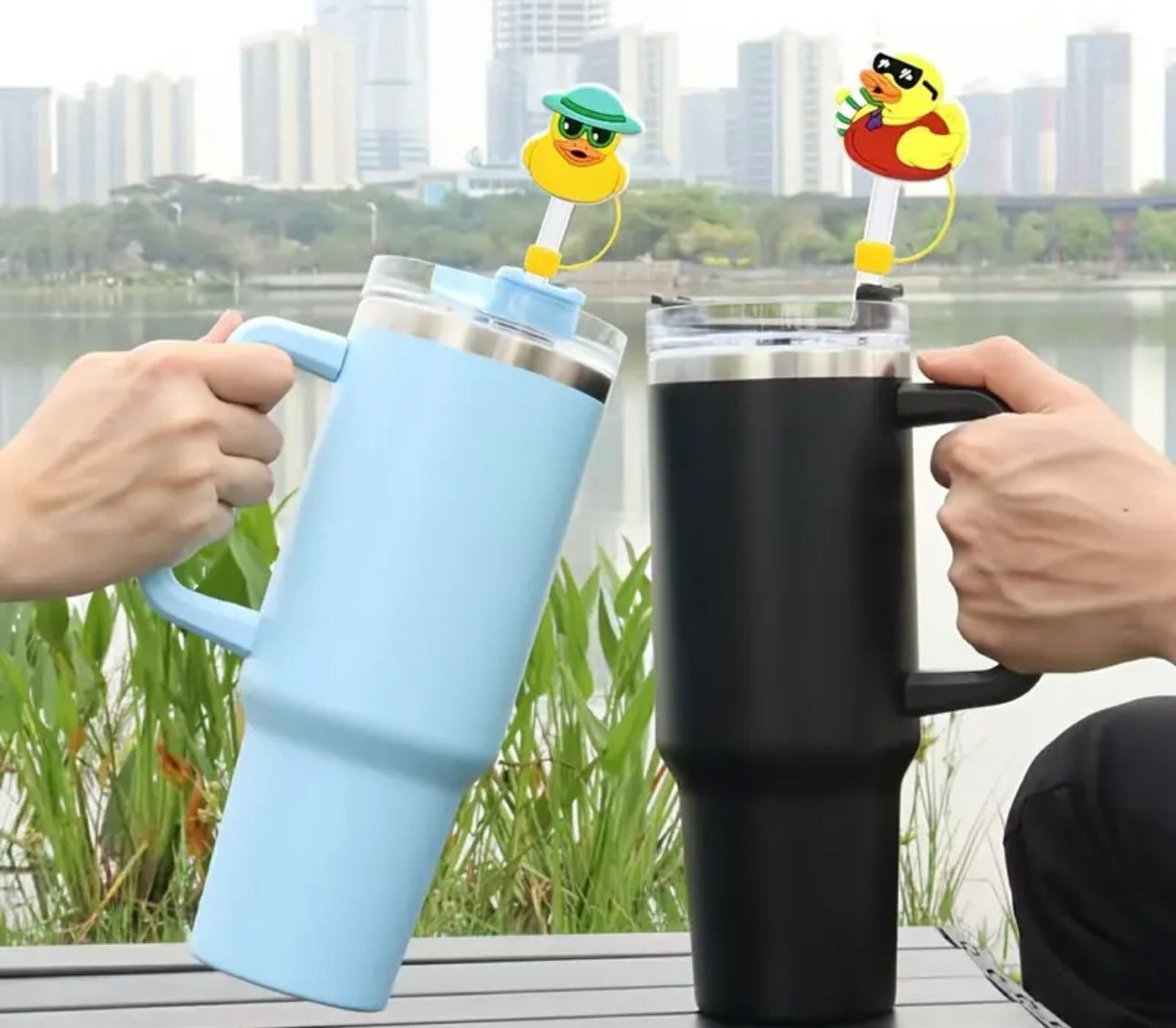 Little Ducky Straw Toppers