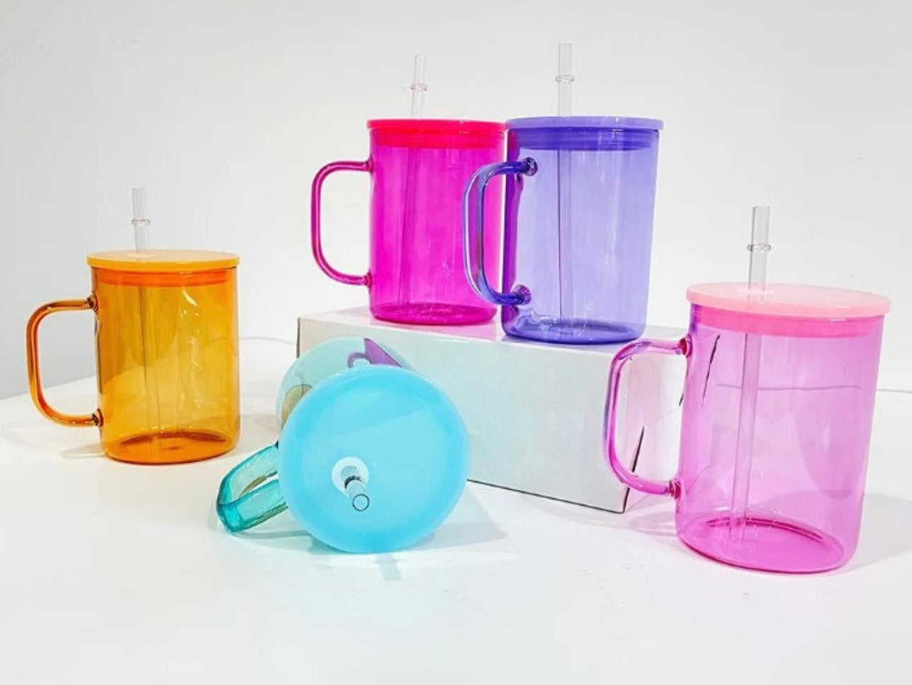 17 oz Ombre Jelly Coffee Cups