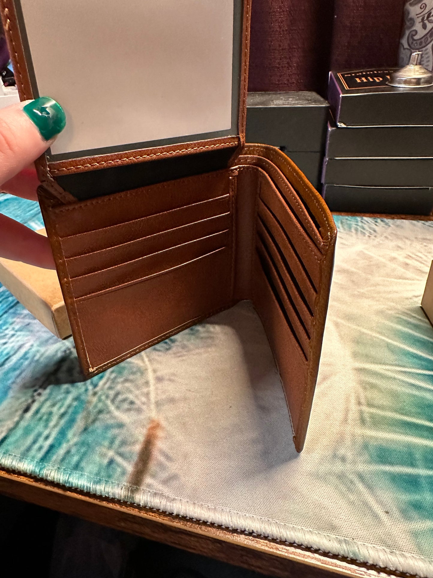 Brown Leather Wallet