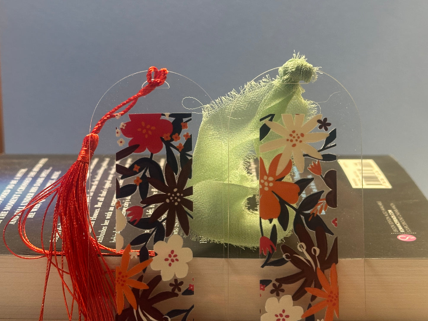 Fall Floral Bookmark