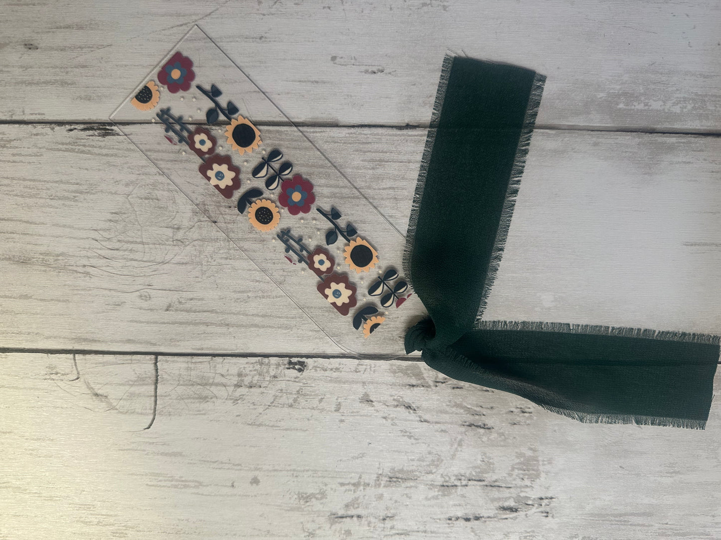 Floral Bookmark UVTDF
