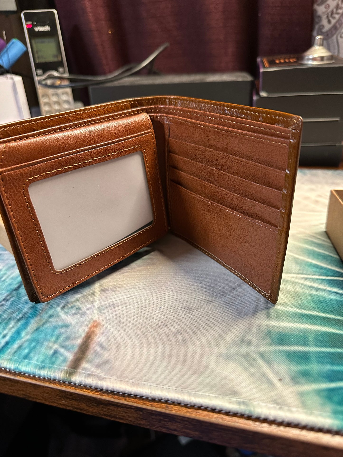 Brown Leather Wallet