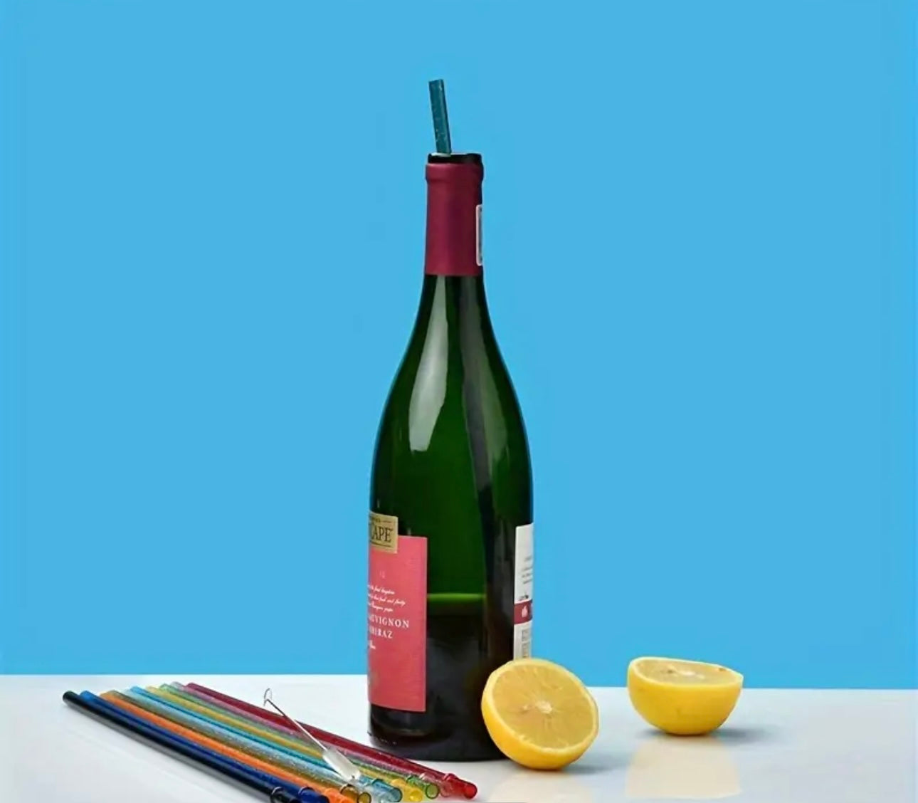 Plastic Sparkle Straws