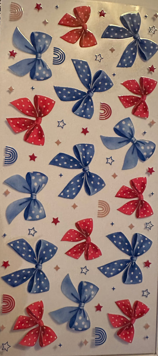 Polk a dot bows