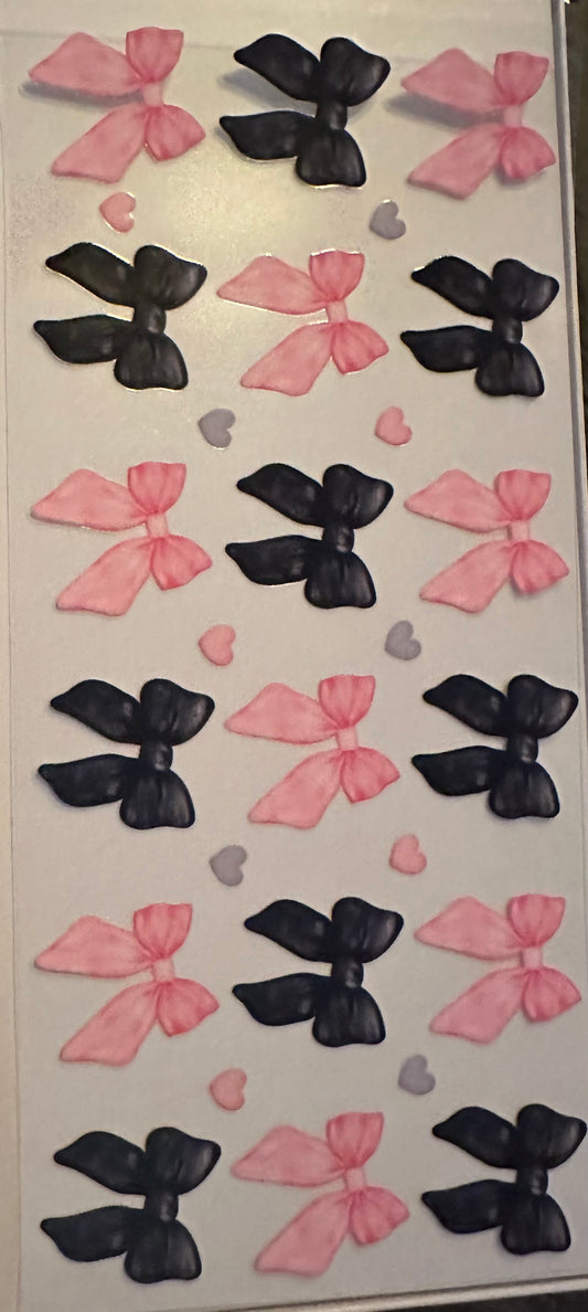 Black and Pink
