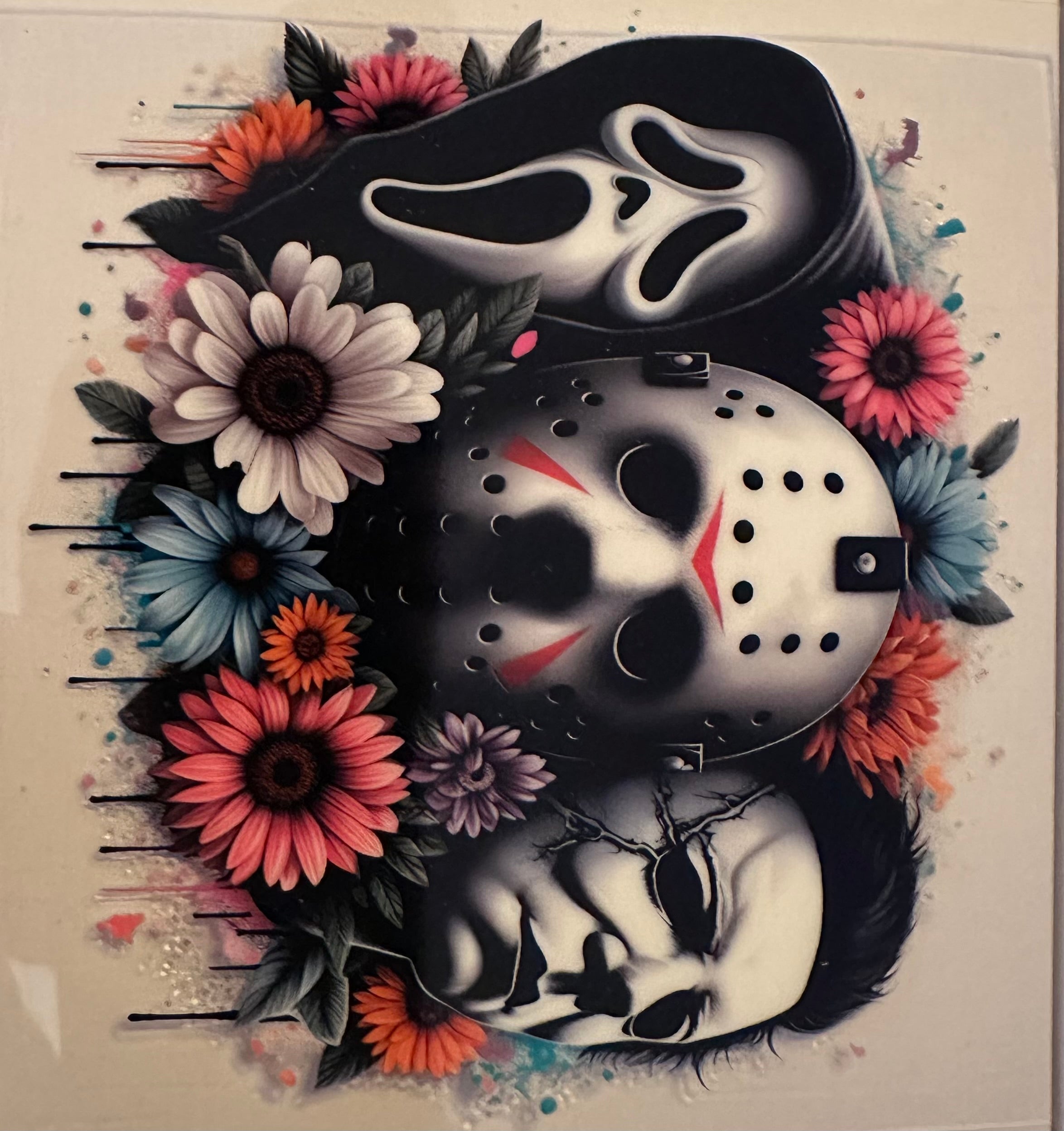 Disturbing Image Decals Horror Decal – First Response 3D Printing