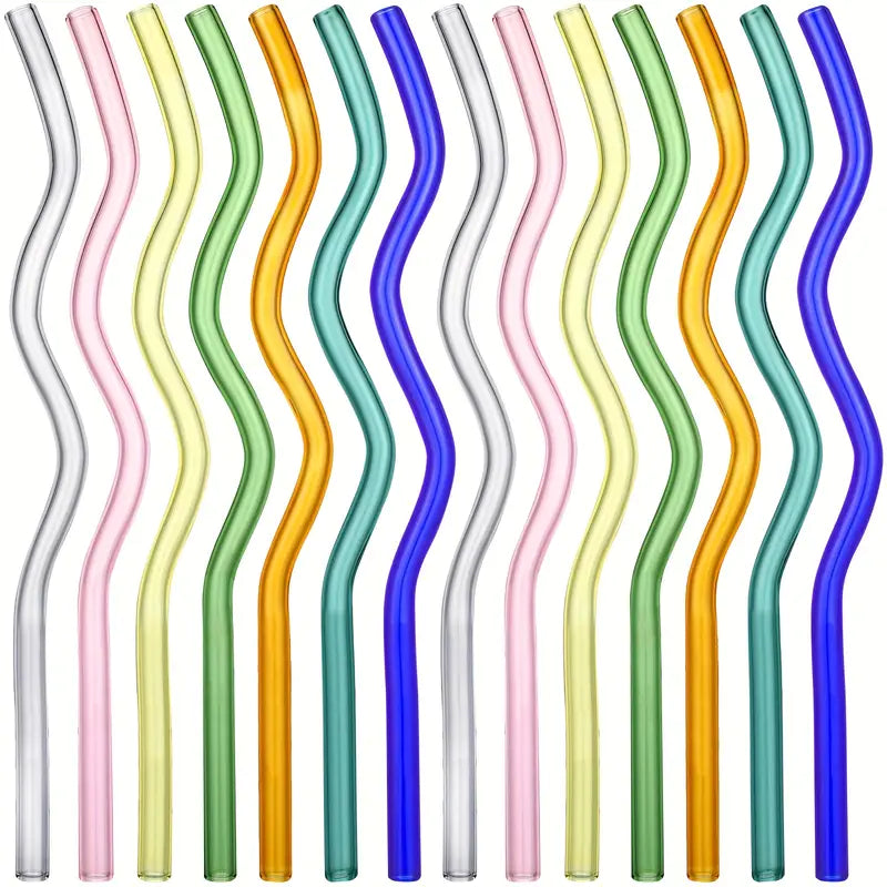 Glass 8 MM Straws