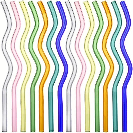 Glass 8 MM Straws