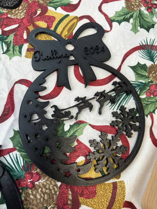 Bow ornament- customized