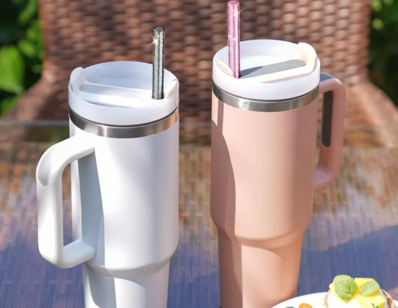 Plastic Sparkle Straws