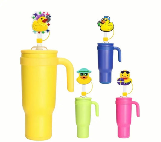 Little Ducky Straw Toppers