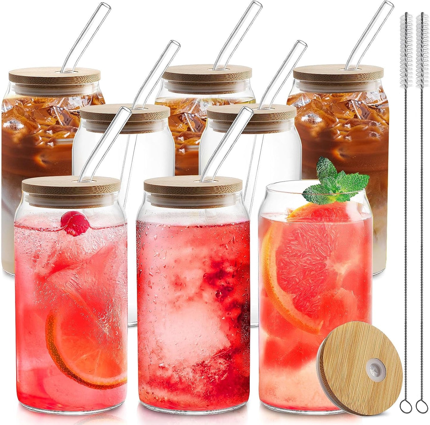 Clear 20oz Bamboo Cups