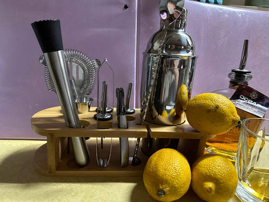 Cocktail Shaker Set Silver
