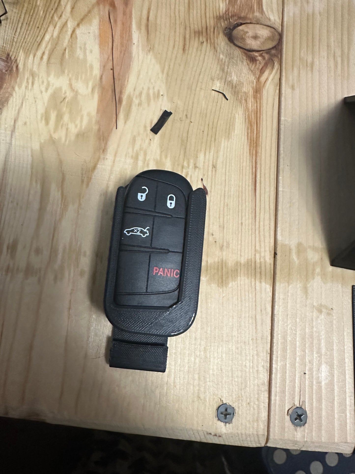 Dodge Key Fob Holder Molle Clip (Black)